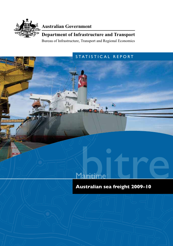 Cover of sea freight 2009-10 publication