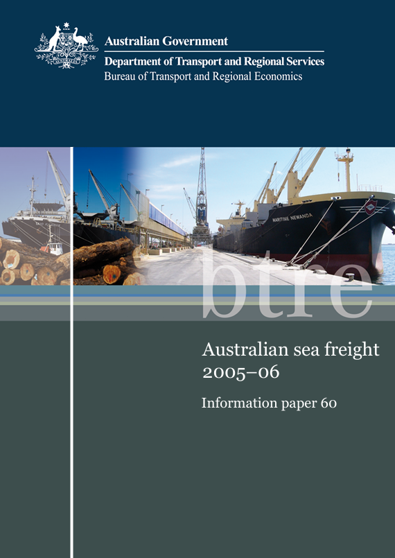 Cover of sea freight publication 2005-06