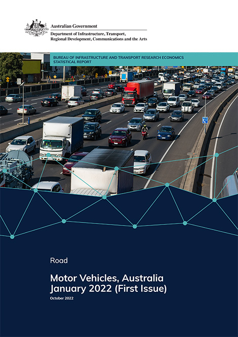 Motor Vehicles, Australia January 2022 (First Issue) cover