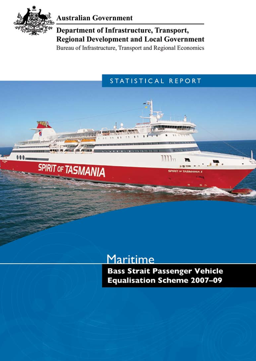 Spirit of Tasmania on sea