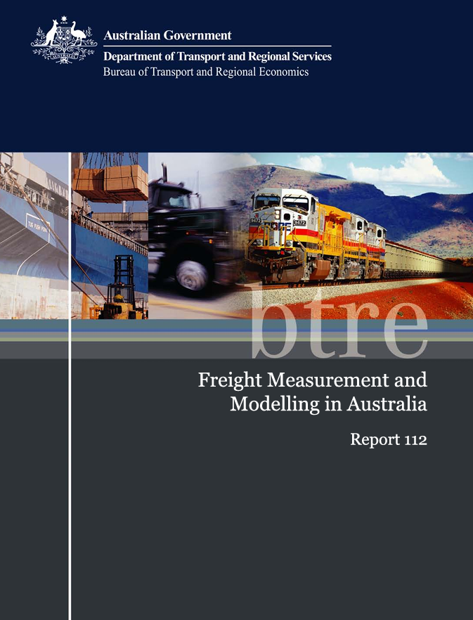montage of trucks, cranes, trains and containers