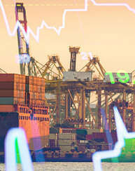 Ship at port
