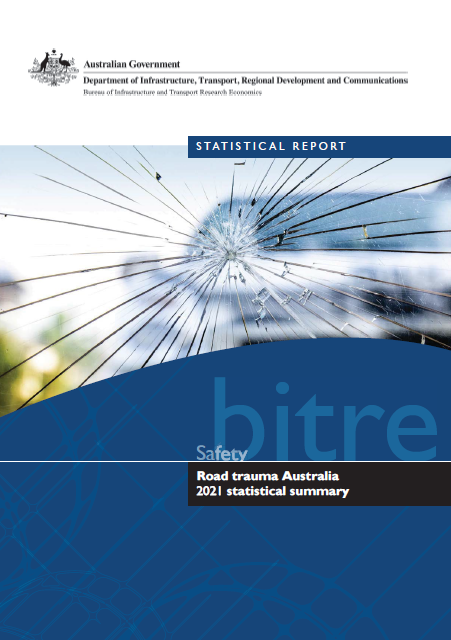 Road trauma Australia 2021 statistical summary