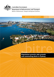 Population growth, jobs growth and commuting flows in Sydney—picture of report cover