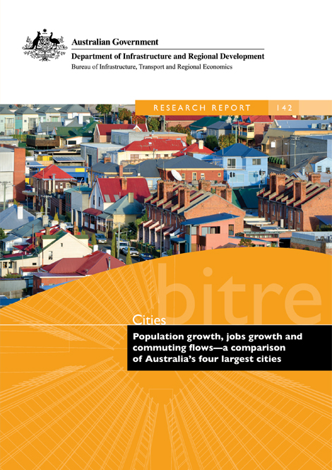 Population growth, jobs growth and commuting flows a comparison of Australia's four largest cities